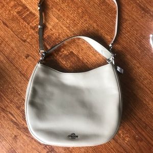 NWT Coach Sutton hobo cross body grey bag